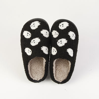 Comfortable Home Ghost Warm Winter Cotton Slippers - Carvan Mart