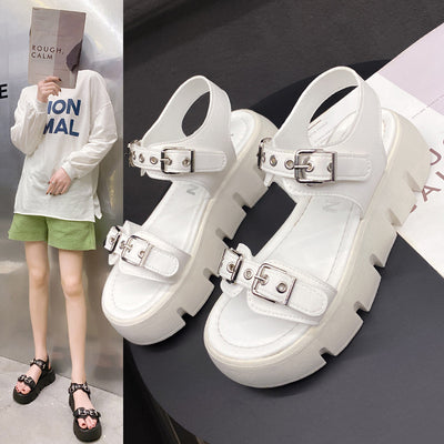 Women's Fashion Leisure Platform Platform Sandals - Carvan Mart