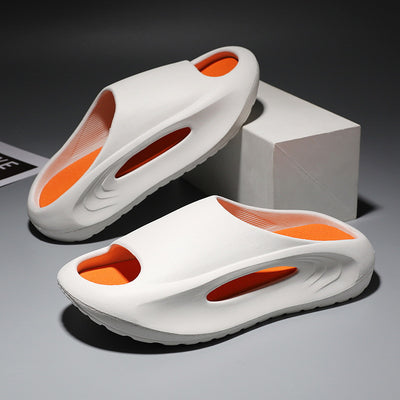 Summer New Platform Casual Non-slip Waterproof Slippers - Carvan Mart
