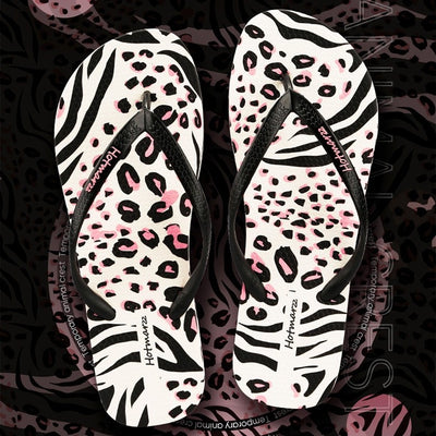 Women's Leopard Flip Flops Non-slip Slippers Summer Flip-flops Women - - Women's Slippers - Carvan Mart