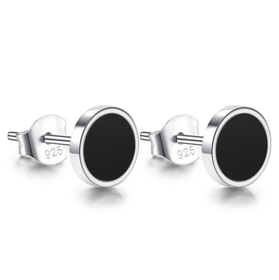 925 Earrings Men's Trend Personality Men - Carvan Mart