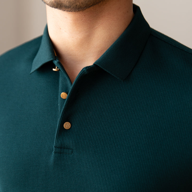 Slim-fit Long-sleeved Men's Shirt Lapel - Carvan Mart