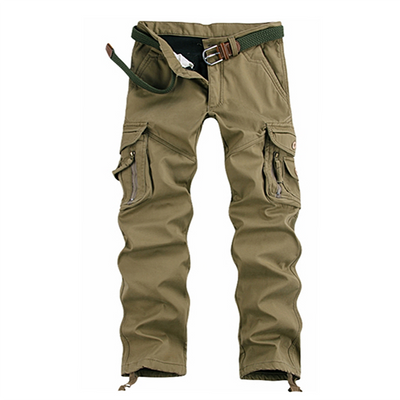 Men's All-Season Cotton Cargo Pants - Durable Outdoor and Military Style - Carvan Mart