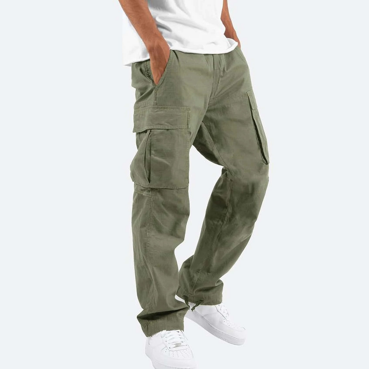 Men's Workwear Multi-pocket Pants - Versatile Casual Trousers - Carvan Mart