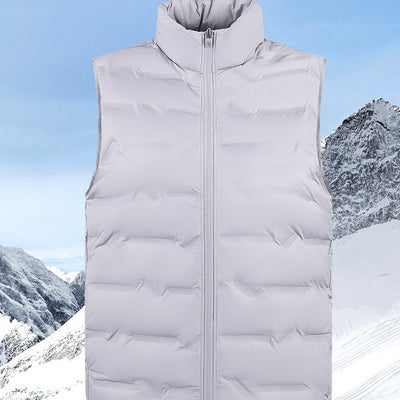 Down Vest Man Warm Autumn And Winter Jacket - Carvan Mart