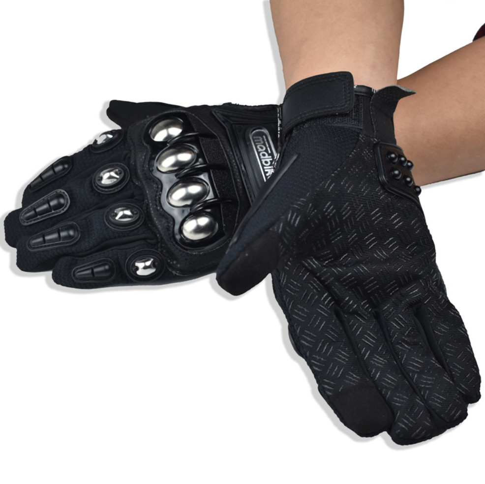 Hot Style Off-Road Motorcycle Riding Gloves Alloy Protective - - Men's Gloves - Carvan Mart