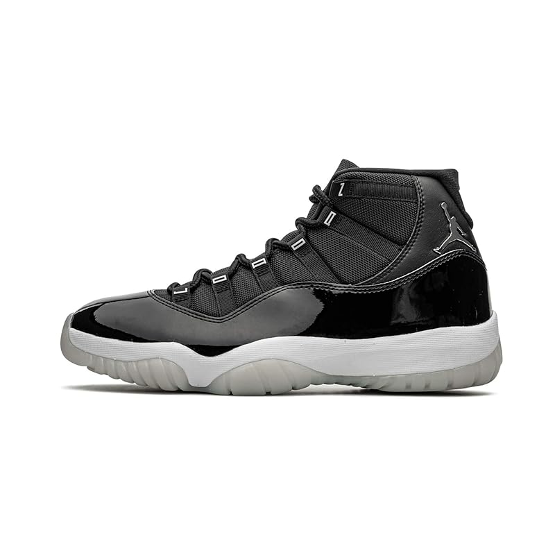 Nike Jordan Men's Air 11 Retro Jubilee 25th Anniversary - Gray Black White - - Nike