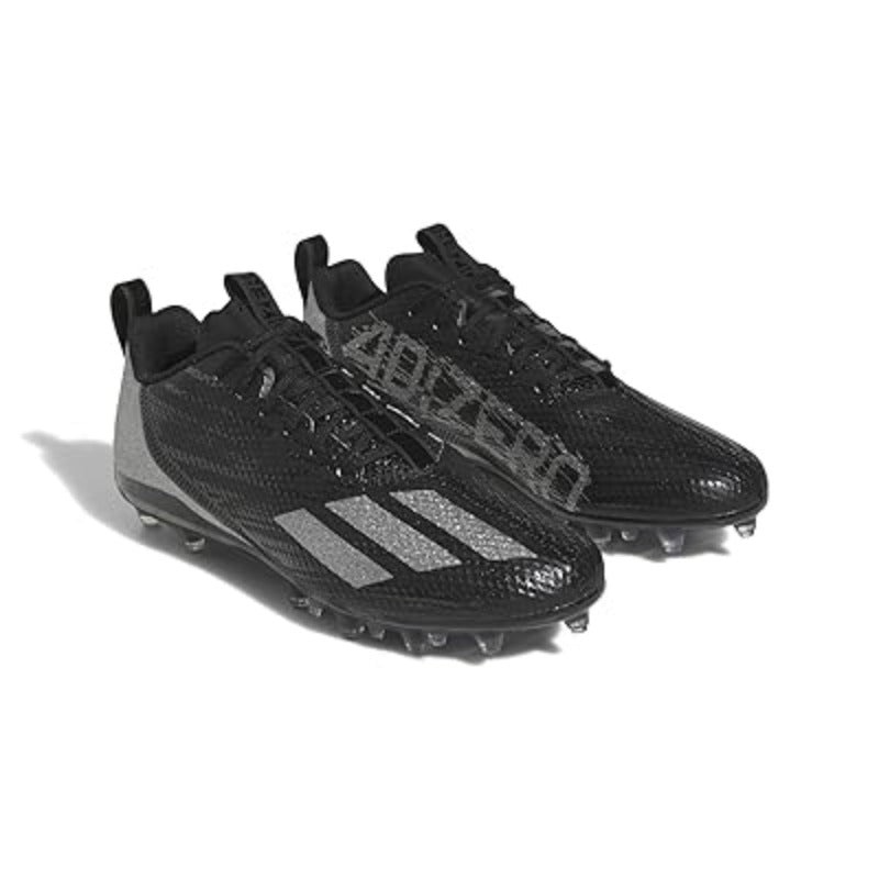 Adidas Men's Adizero Spark Football Shoe - Black Night Metallic Black - - Carvan Mart