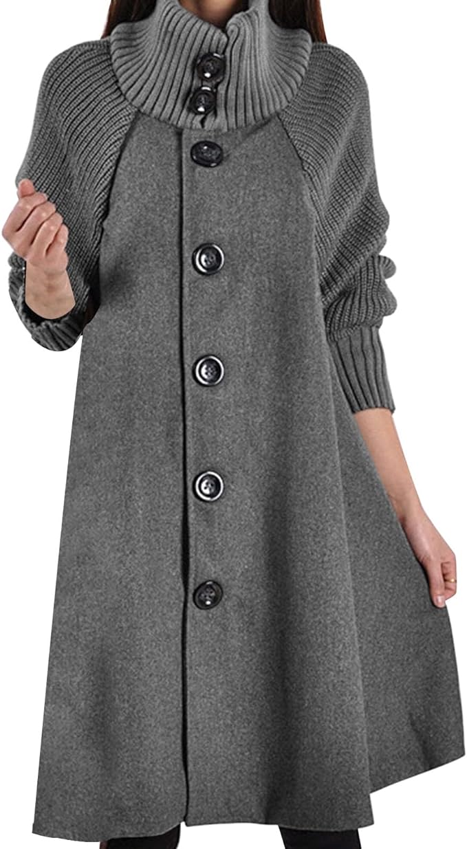 Fashion Mid-length Trench Coat For Women - - Women's Coats & Jackets - Carvan Mart