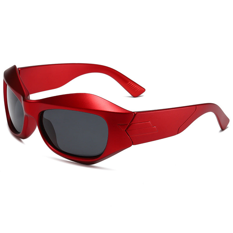 Sunglasses For Men And Women - Red grey - Women's Sunglasses - Carvan Mart