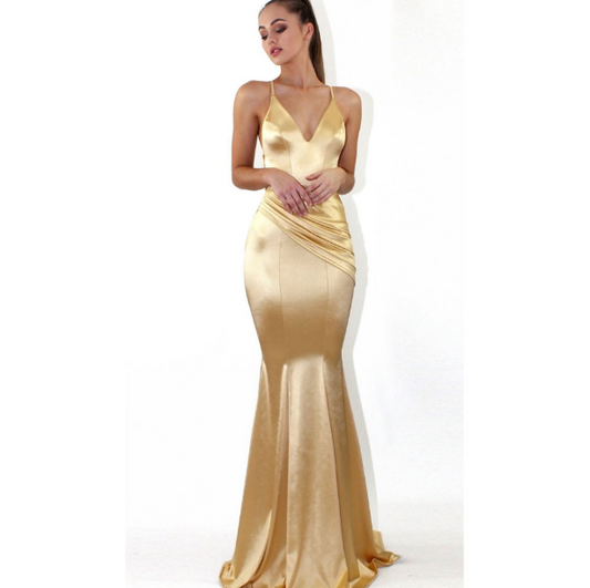 Women backless long dress Evening Gown Dresses - Carvan Mart Ltd