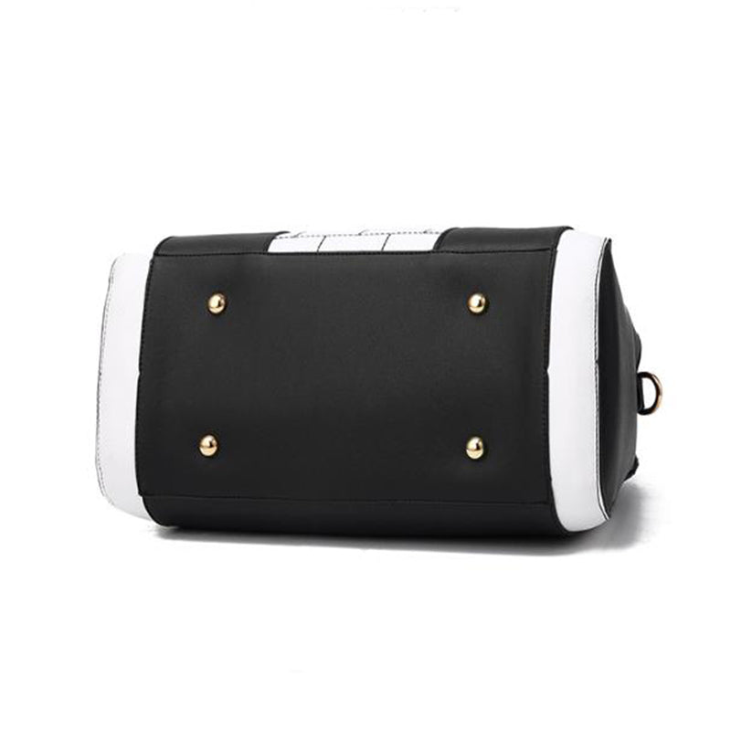 Chic Colorblock Handbag - Elegant and Stylish Shoulder Bag for Everyday Use - - Shoulder Bags - Carvan Mart