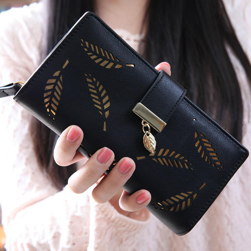 Women Long Wallet Fashion Handbag Wallet Money Bag - Carvan Mart