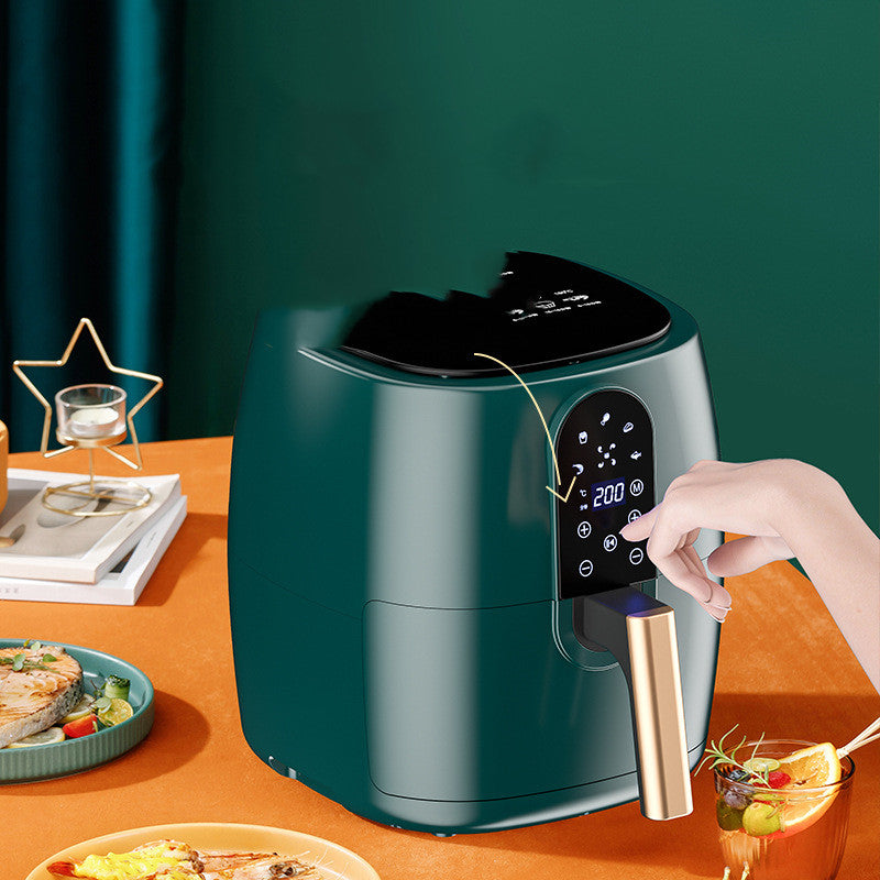 Household Intelligent Multi-function Oil-free Large-capacity Air Fryer - - Air Fryers - Carvan Mart