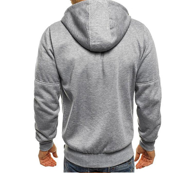 Warm Men's Hooded Jacket Comfortable Cotton Hoodies - Carvan Mart