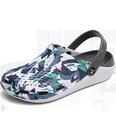 Unisex Sandals Outdoor Beach Shoes Men Hole Slippers Crocks - Carvan Mart