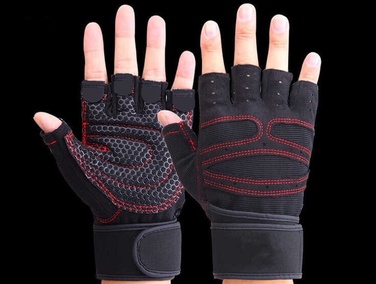 Half finger gym gloves - - Men's Gloves - Carvan Mart