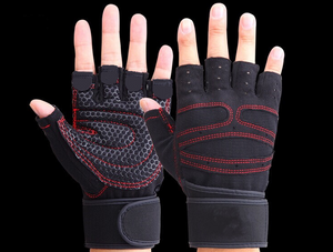 Half finger gym gloves - Carvan Mart