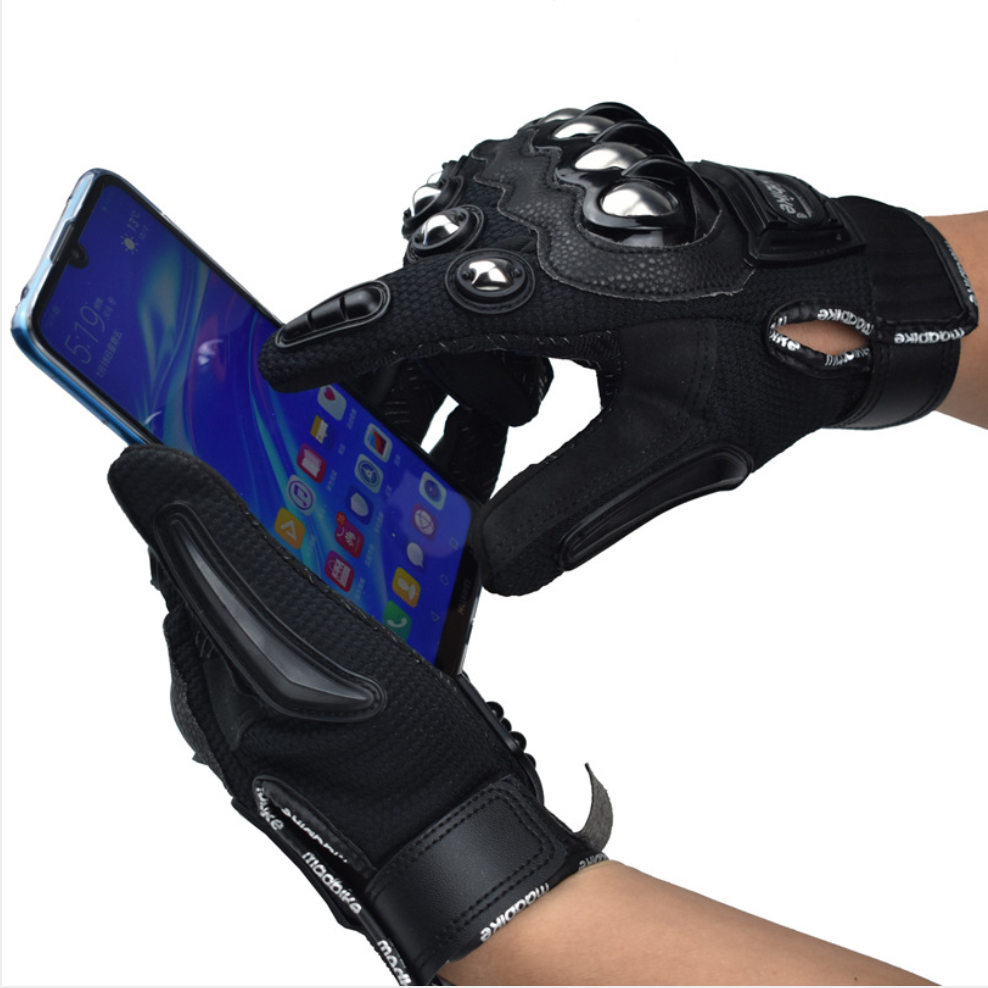 Hot Style Off-Road Motorcycle Riding Gloves Alloy Protective - Carvan Mart