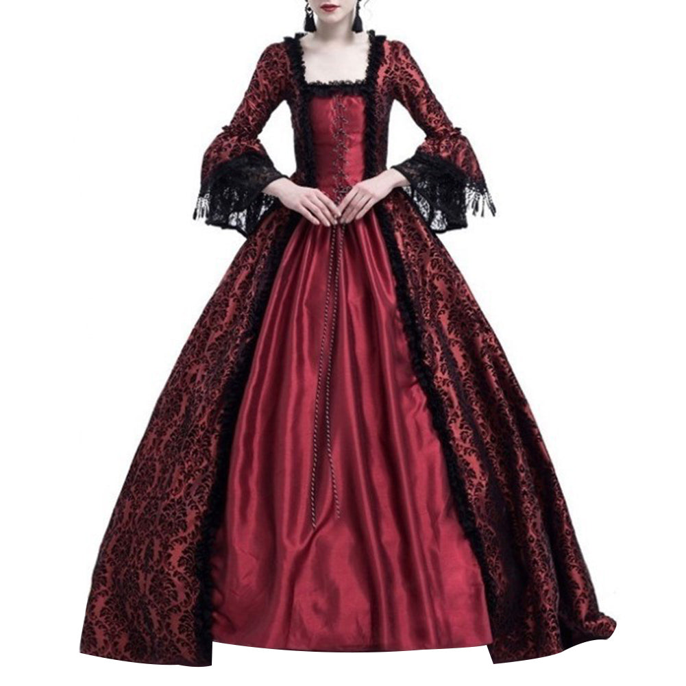 Gothic Victorian Ball Gown Dress - Elegant Renaissance Costume for Special Events - Carvan Mart