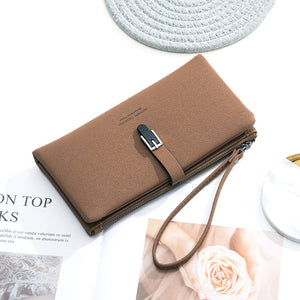 Long Female Wallet Simple Clutch - Carvan Mart