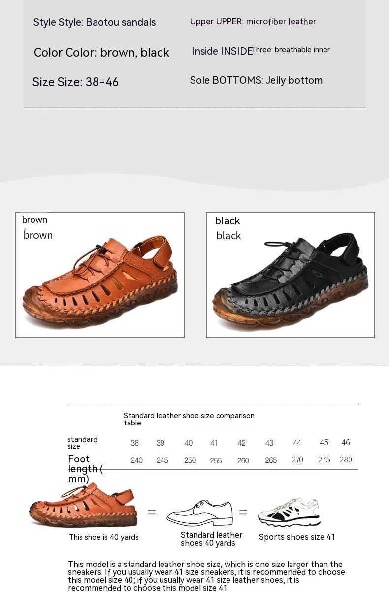 Outdoor Casual Hollow Beach Shoes Fashion Trendy Sandals - Carvan Mart