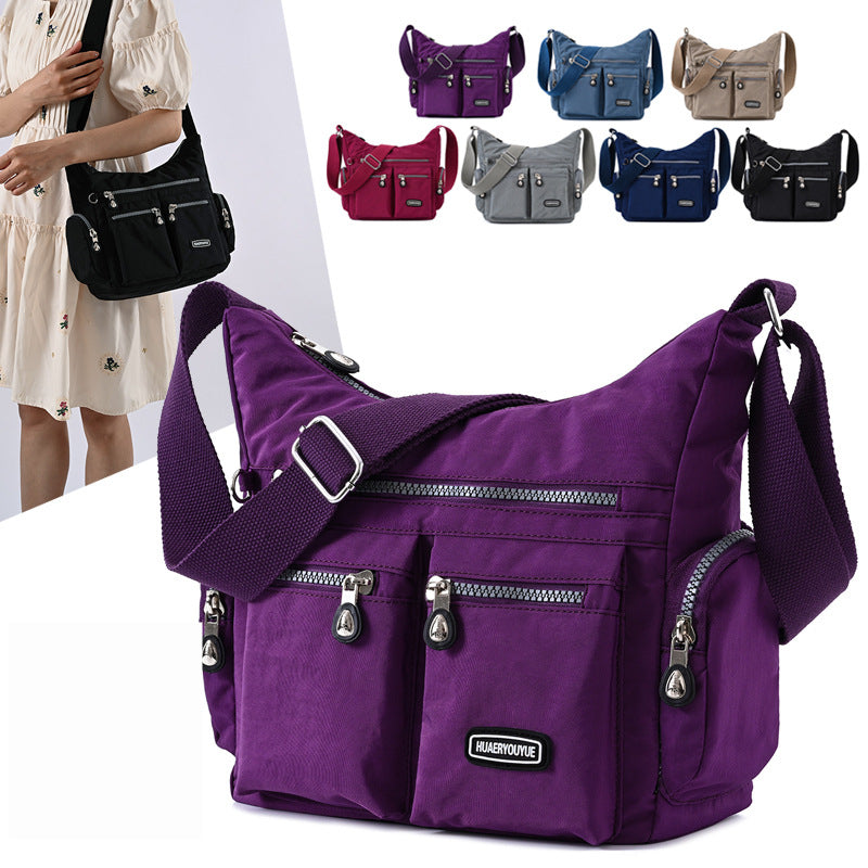 Women Shoulder Bags Multiple Pockets Waterproof Crossbody Bags - Carvan Mart Ltd