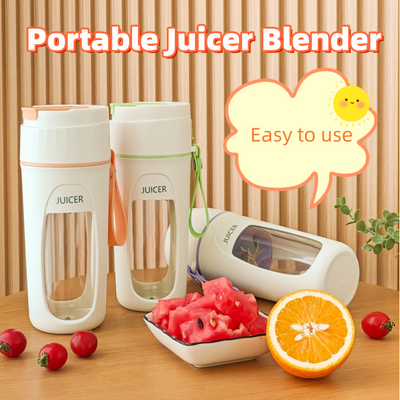 Portable Blender Electric USB Charging Outdoor Automatic Juicer Cup Juice Maker Kitchen Supplies - Carvan Mart