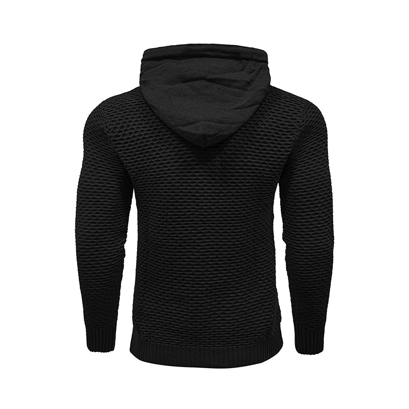 Men's Outdoor Sports Hoodies Solid Color Casual Hoodies - - Men's Hoodies & Sweatshirts - Carvan Mart