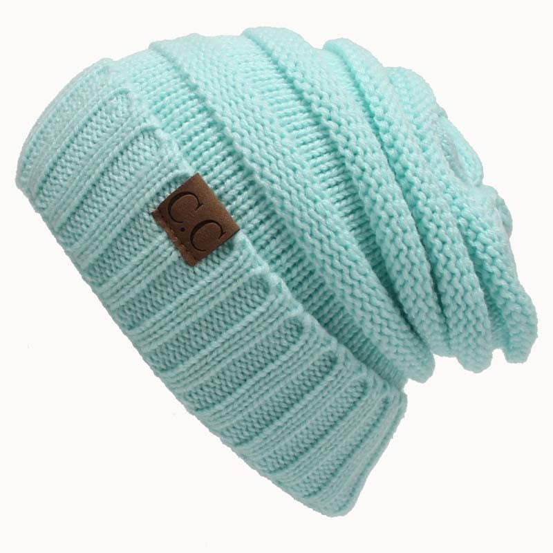 CC Beanies Winter Hats - Light Blue - Women's Hats & Caps - Carvan Mart