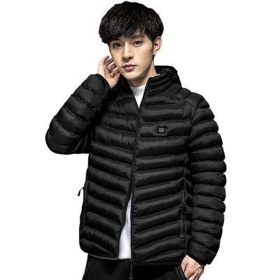 Men's Winter Coat Jacket Plus Fleece For Light And Warmth - - Men's Jackets & Coats - Carvan Mart