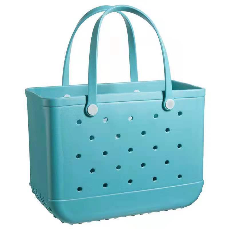 Beach Tote Bag - BOG BAG CAROLINA Original for Travel & Sports - Sky Blue M - Shoulder Bags - Carvan Mart