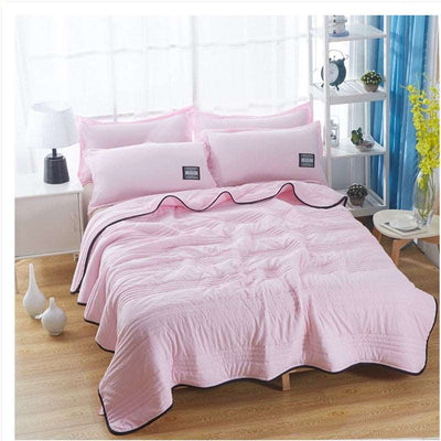 Cooling Quilt Blankets Plain Summer Compressible Air-conditioning Quilt - Carvan Mart