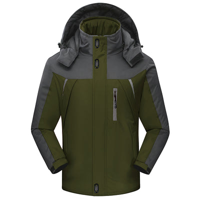 Winter plus velvet thick plus size jacket - Carvan Mart