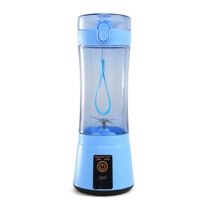 Portable Blender Portable Fruit Electric Juicing Cup Kitchen Gadgets - Blue USB - Compact Blenders - Carvan Mart