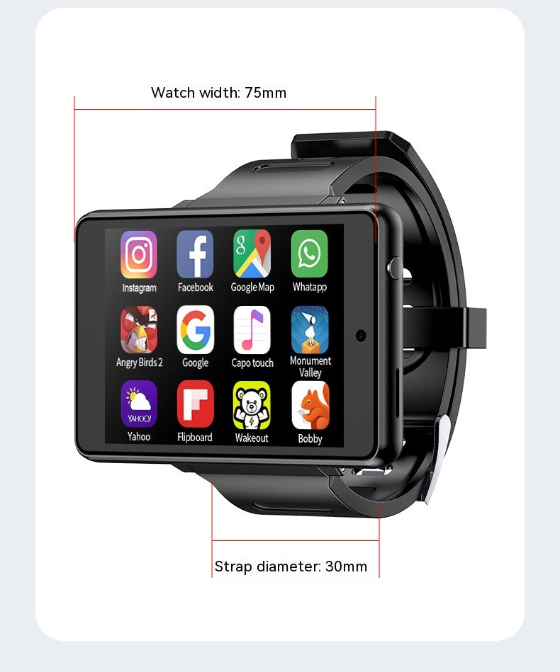 X2800 Smart Watch WIFI Positioning GPS Dual Camera - Carvan Mart