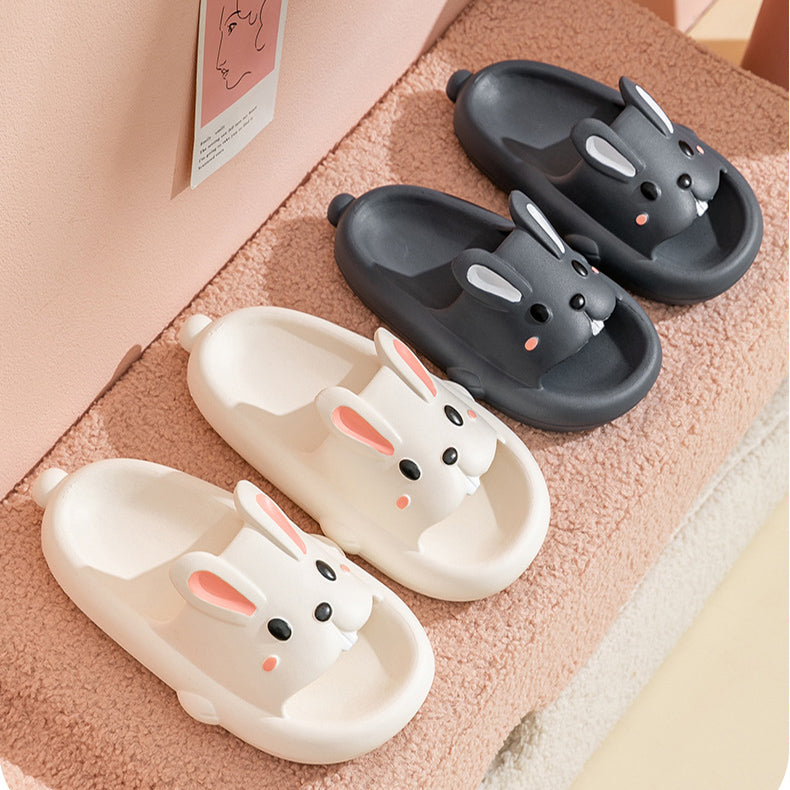 Cute Rabbit Slippers For Kids Women Slippers - - Women's Slippers - Carvan Mart