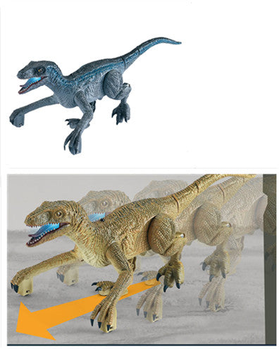 Remote Control Dinosaur Toy Compatible With Apple RC Toys Gift For Kids - Blue Yellow Set - Gift - Carvan Mart