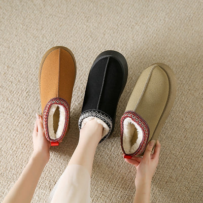 Women's Tasman Sheepskin Slippers - Fleece Lined Slip-On Shoes - - Women's Slippers - Carvan Mart