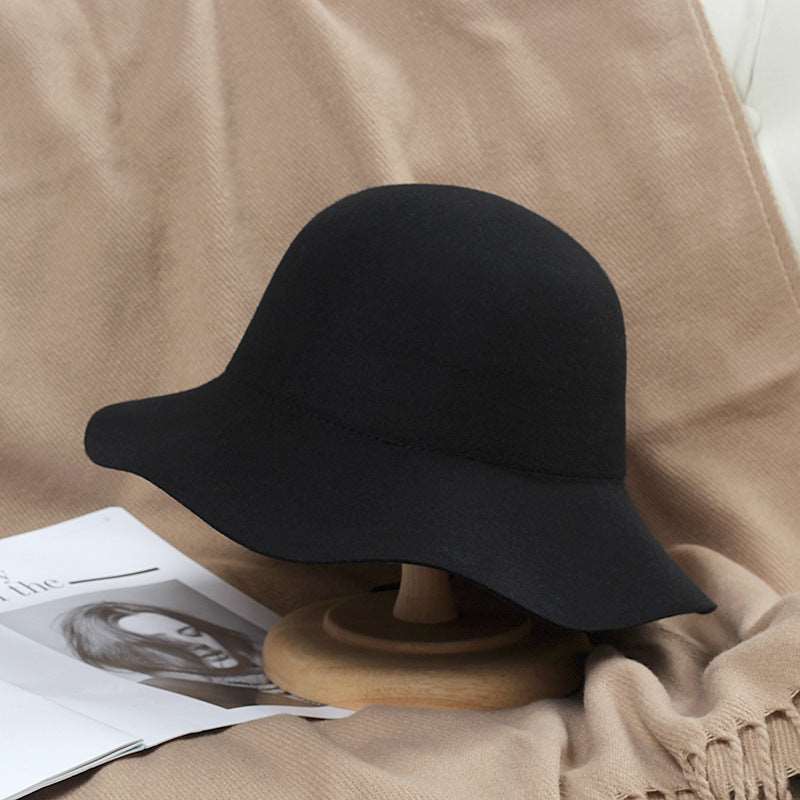 Autumn And Winter Wave Cold Water Jug British Retro Easy Matching Hat - Carvan Mart