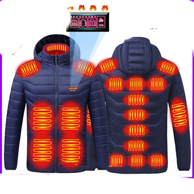 USB Charging And Heating Jacket Throughout The Body - Carvan Mart