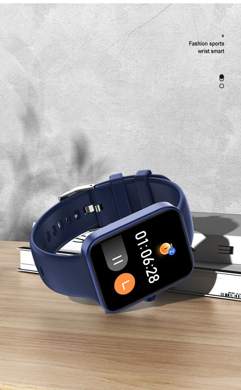 P63 Call Smart Watch Bluetooth Blood Oxygen Blood Pressure Monitoring Sports Watch - Carvan Mart