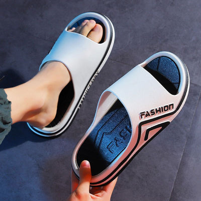 Men's Fashion Casual Lightweight External Wear Indoor Slippers - Carvan Mart