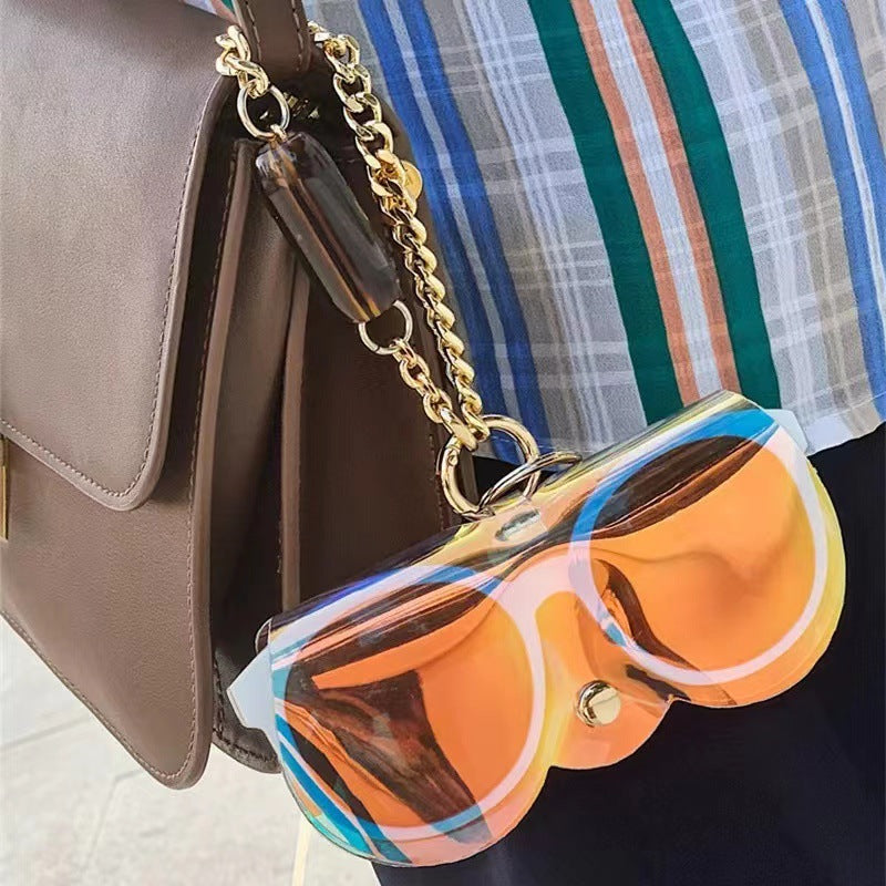 Chain Waterproof Glasses Bag Sunglass Case - Symphony - Women's Sunglasses - Carvan Mart
