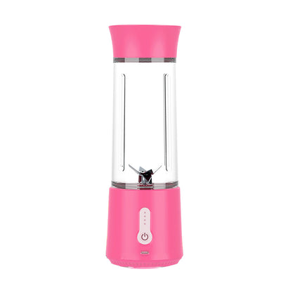 Small Juicing Cup Mini Fruit Juicer Electric Blender - Rose red USB - Compact Blenders - Carvan Mart