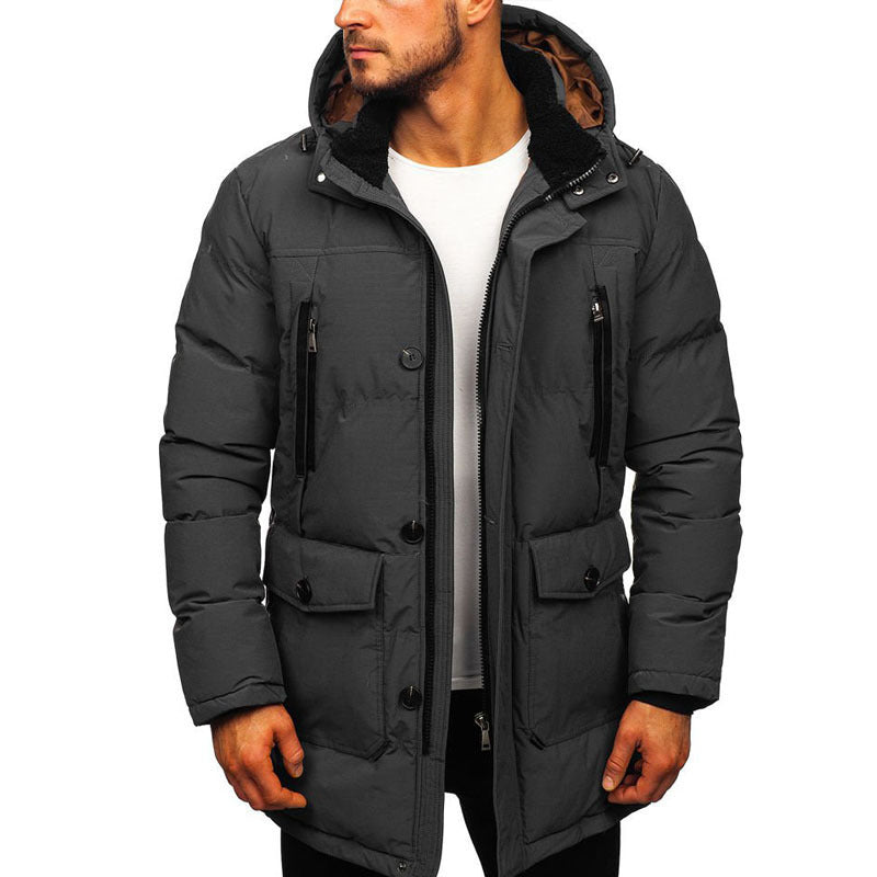 Men's Cotton-padded Casual Down Padded Jacket - Carvan Mart