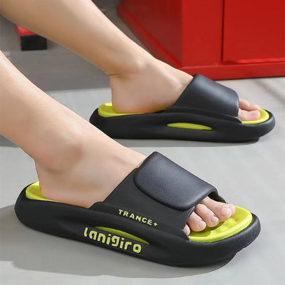 Summer Slippers Women Men Home Shoes Indoor Non Slip Bathroom Slippers - Carvan Mart