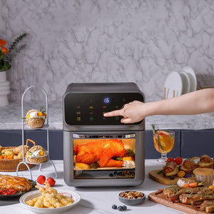 Visual Intelligent Automatic Air Fryer - - Air Fryers - Carvan Mart