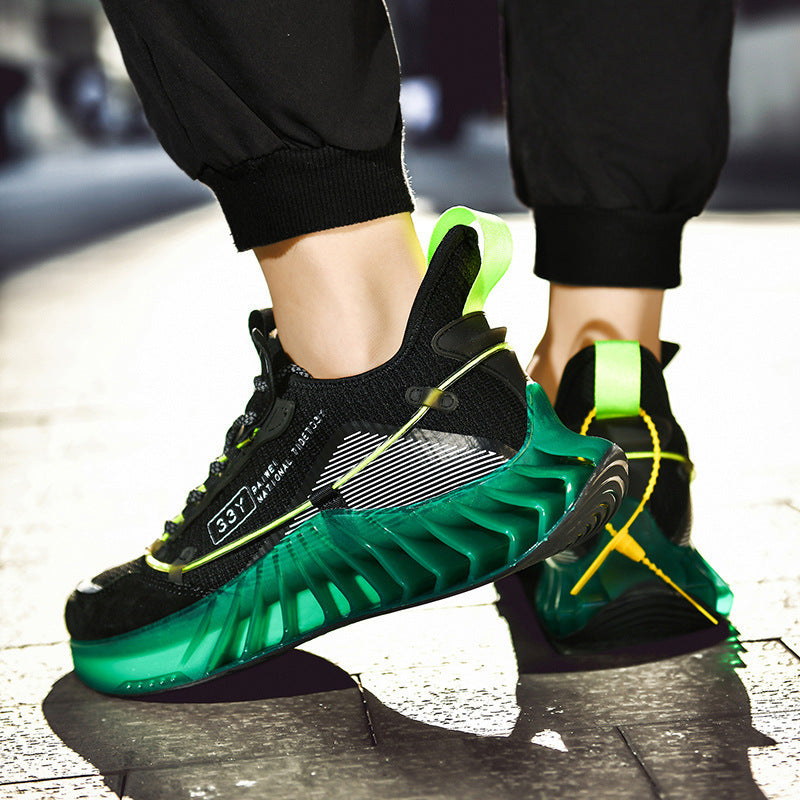 Luminous Sneakers Men's Trend Casual Running Shoes - Carvan Mart Ltd
