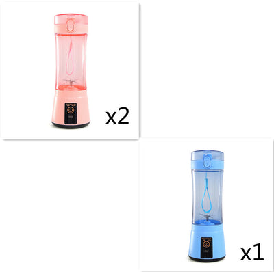 Portable Blender Portable Fruit Electric Juicing Cup Kitchen Gadgets - Set67 USB - Compact Blenders - Carvan Mart